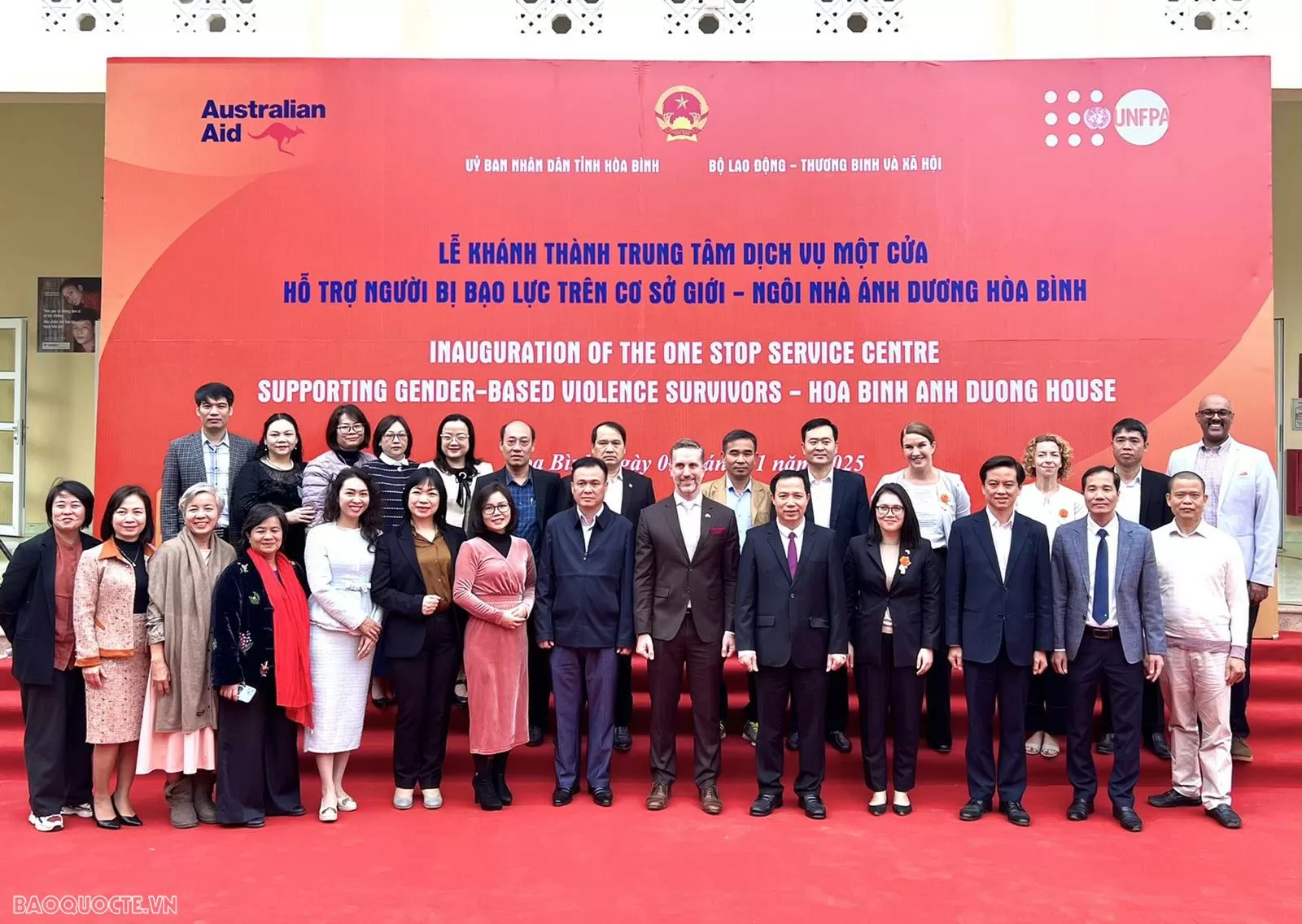 Khai trương Ngôi nhà Án Dương tại tỉnh Hòa Bình hỗ trợ phụ nữ và trẻ em bị bạo lực Khai trương Ngôi nhà Án Dương tại tỉnh Hòa Bình hỗ trợ phụ nữ và trẻ em bị bạo lực