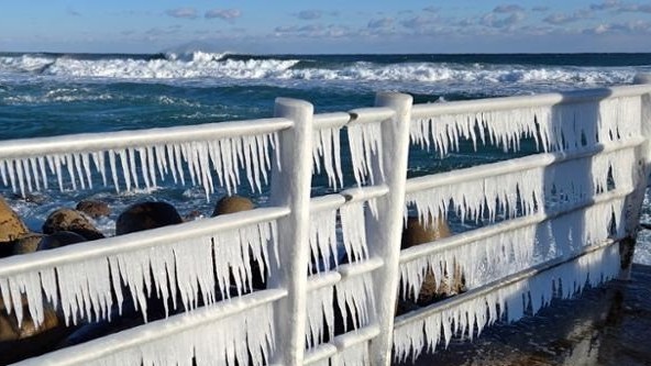 Thời tiết mùa Đông lạnh giá kéo dài tại Hàn Quốc