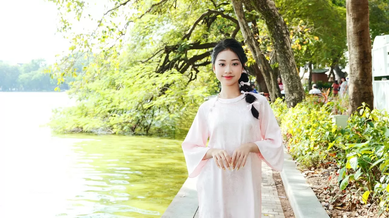 Đỗ Lê Hải Băng: Danh hiệu quán quân Tìm kiếm Đại sứ Văn hóa du lịch nhí không phải là may mắn. (Ảnh: Lê Hạnh) Đỗ Lê Hải Băng: Danh hiệu quán quân Tìm kiếm Đại sứ Văn hóa du lịch nhí không phải là may mắn. (Ảnh: Lê Hạnh)