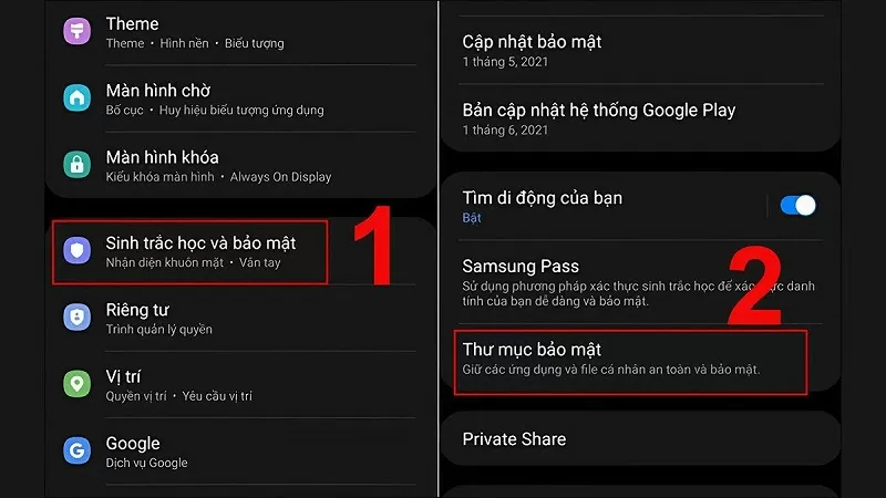 Mách bạn cách kích hoạt và sử dụng thư mục bảo mật Samsung Mách bạn cách kích hoạt và sử dụng thư mục bảo mật Samsung