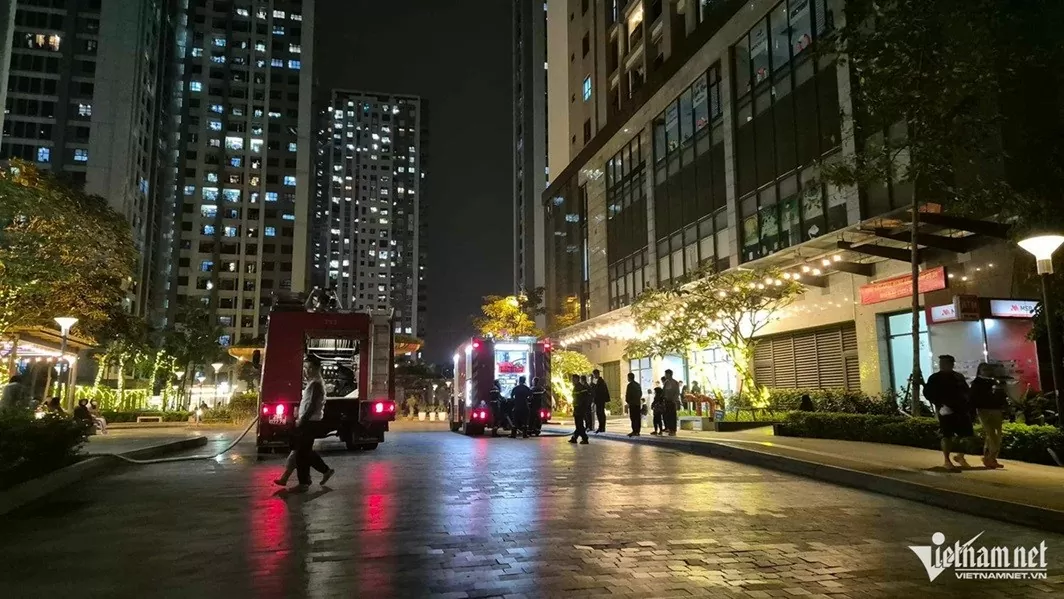 Hình ảnh đám cháy ở Hà Nội Hình ảnh đám cháy ở Hà Nội