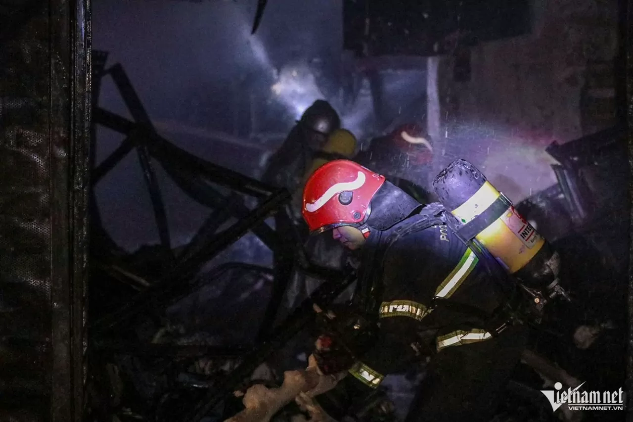 Hình ảnh đám cháy ở Hà Nội Hình ảnh đám cháy ở Hà Nội