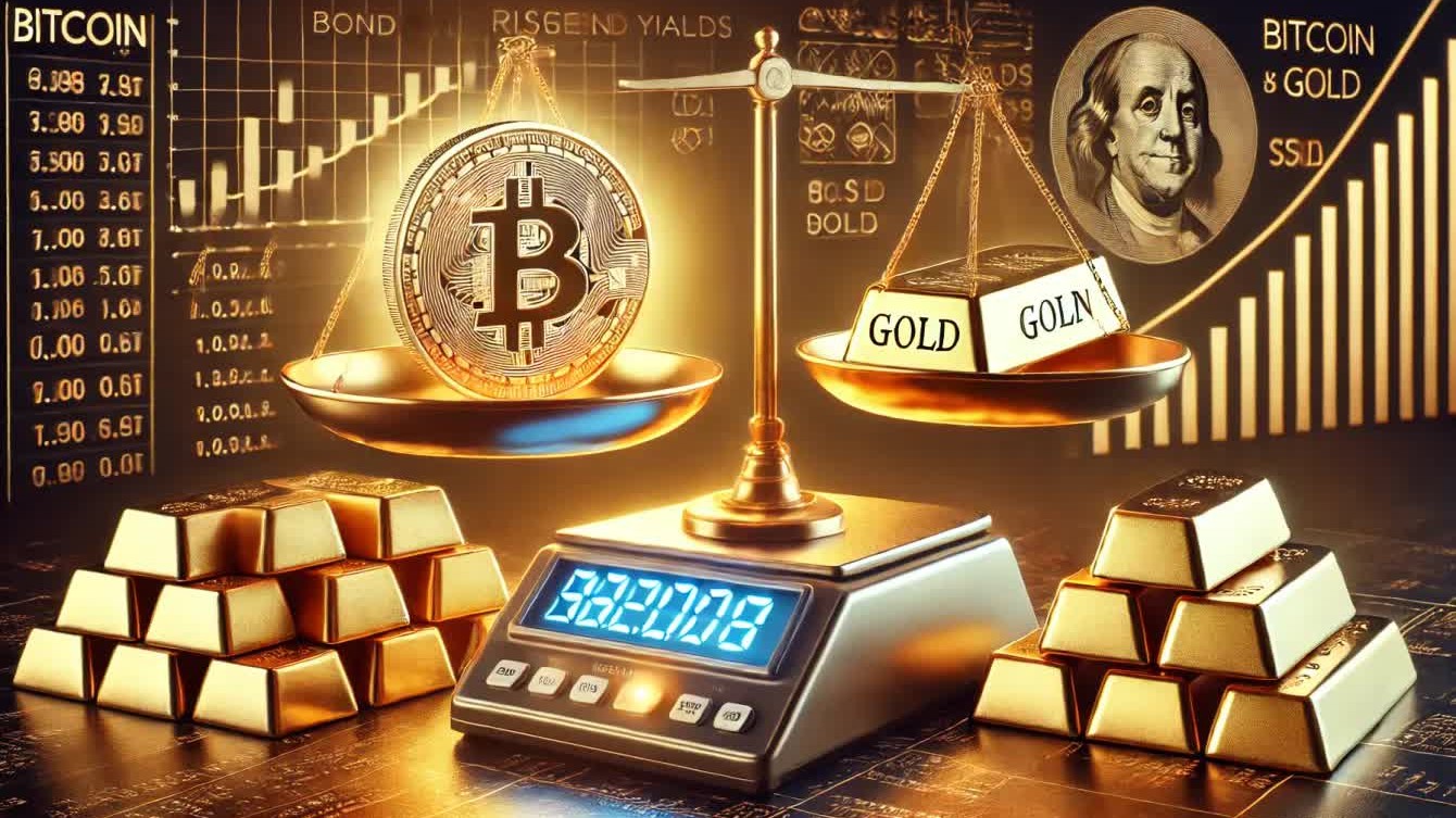 Giá vàng hôm nay 11/1/2025: Giá vàng thế giới tăng không ngừng; Bitcoin hay vàng giá trị hơn? nhà đầu tư chuyên nghiệp đang tối ưu lợi ích thế nào?