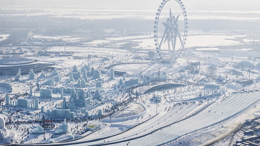 Trung Quốc: Lượng du khách đến Thế giới băng tuyết Cáp Nhĩ Tân tăng kỷ lục