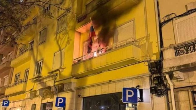 Lãnh sự quán Venezuela tại Bồ Đào Nha bị tấn công bom xăng