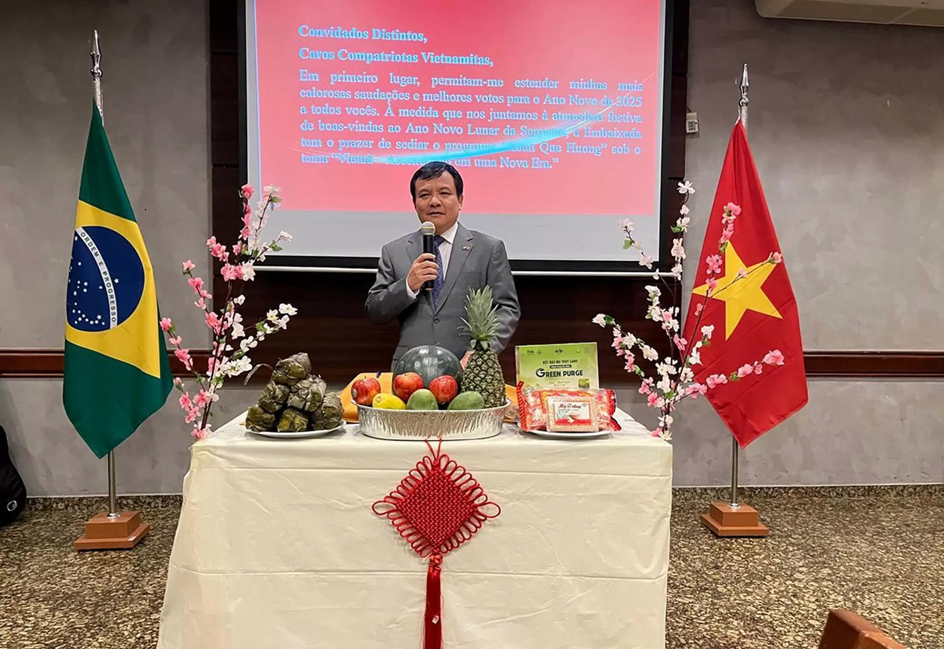 Đầm ấm chương trình Xuân Quê hương 2025 tại thành phố São Paulo, Brazil Đầm ấm chương trình Xuân Quê hương 2025 tại thành phố São Paulo, Brazil