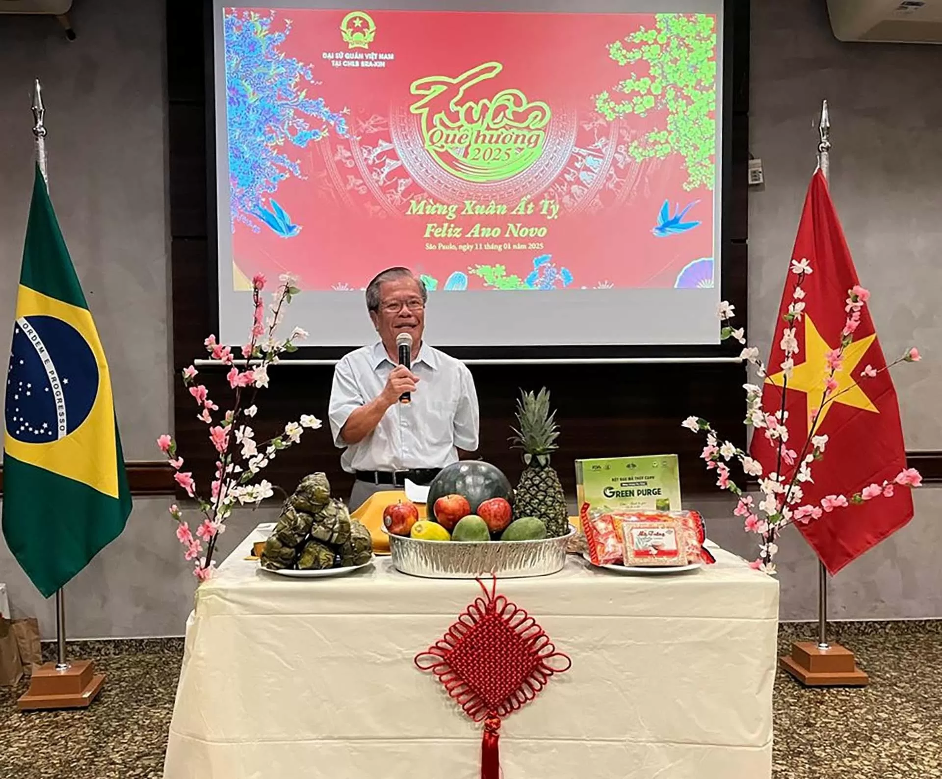 Đầm ấm chương trình Xuân Quê hương 2025 tại thành phố São Paulo, Brazil Đầm ấm chương trình Xuân Quê hương 2025 tại thành phố São Paulo, Brazil