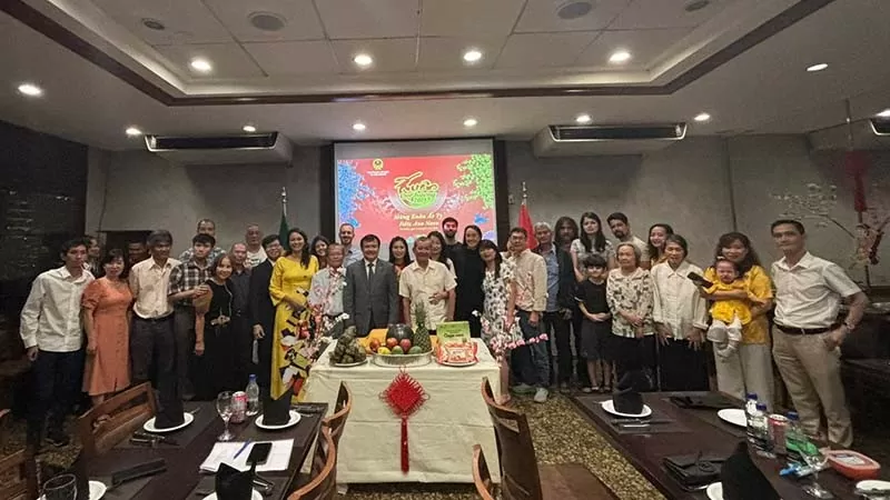 Đầm ấm chương trình Xuân Quê hương 2025 tại thành phố São Paulo, Brazil Đầm ấm chương trình Xuân Quê hương 2025 tại thành phố São Paulo, Brazil