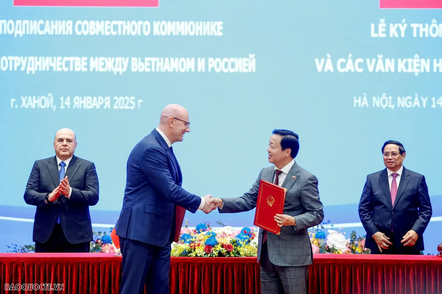 Thủ tướng Mikhail Mishustin, vị Chính khách đầu tiên thăm chính thức Việt Nam đầu năm mới 2025. Động lực mạnh mẽ củng cố và làm sâu sắc hơn nữa quan hệ Đối tác chiến lược toàn diện Việt Nam-Nga