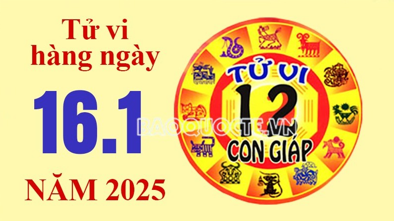 Tử vi hôm nay, xem tử vi 12 con giáp hôm nay ngày 16/1/2025: Tuổi Tỵ tài chính vững mạnh