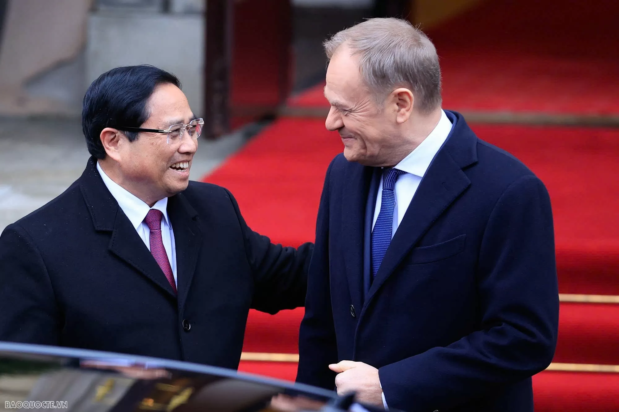 Hai thủ tươngs gặp gỡ báo chí