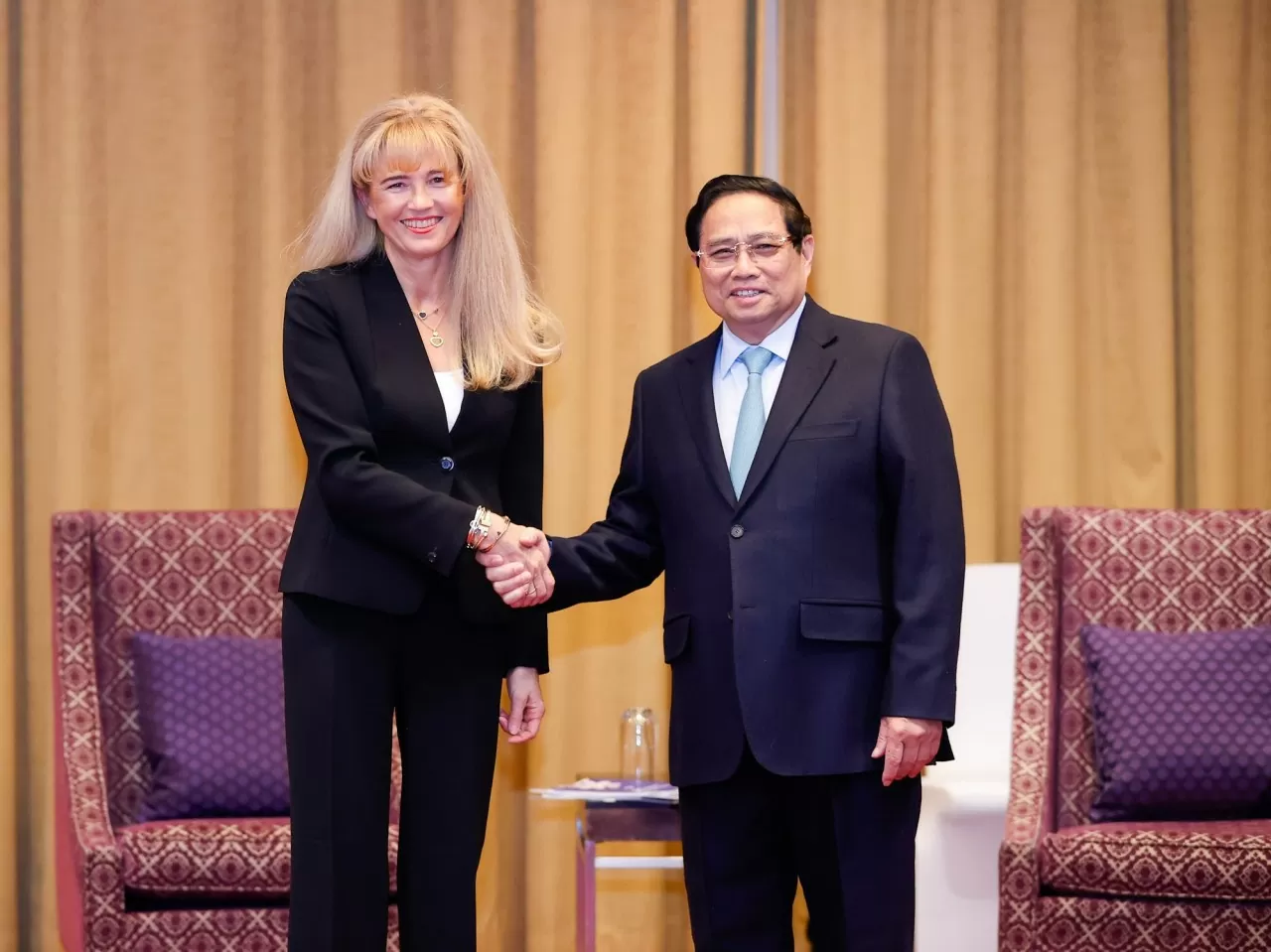 Thủ tướng Phạm Minh Chính tiếp các tập đoàn lớn của Ba Lan Thủ tướng Phạm Minh Chính tiếp các tập đoàn lớn của Ba Lan