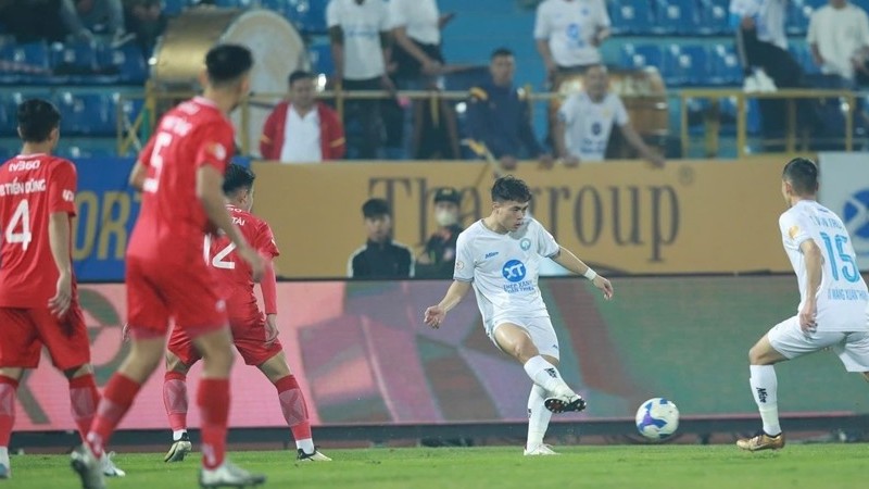 Vắng Xuân Son, CLB Nam Định thất bại trước CLB Thể Công Viettel