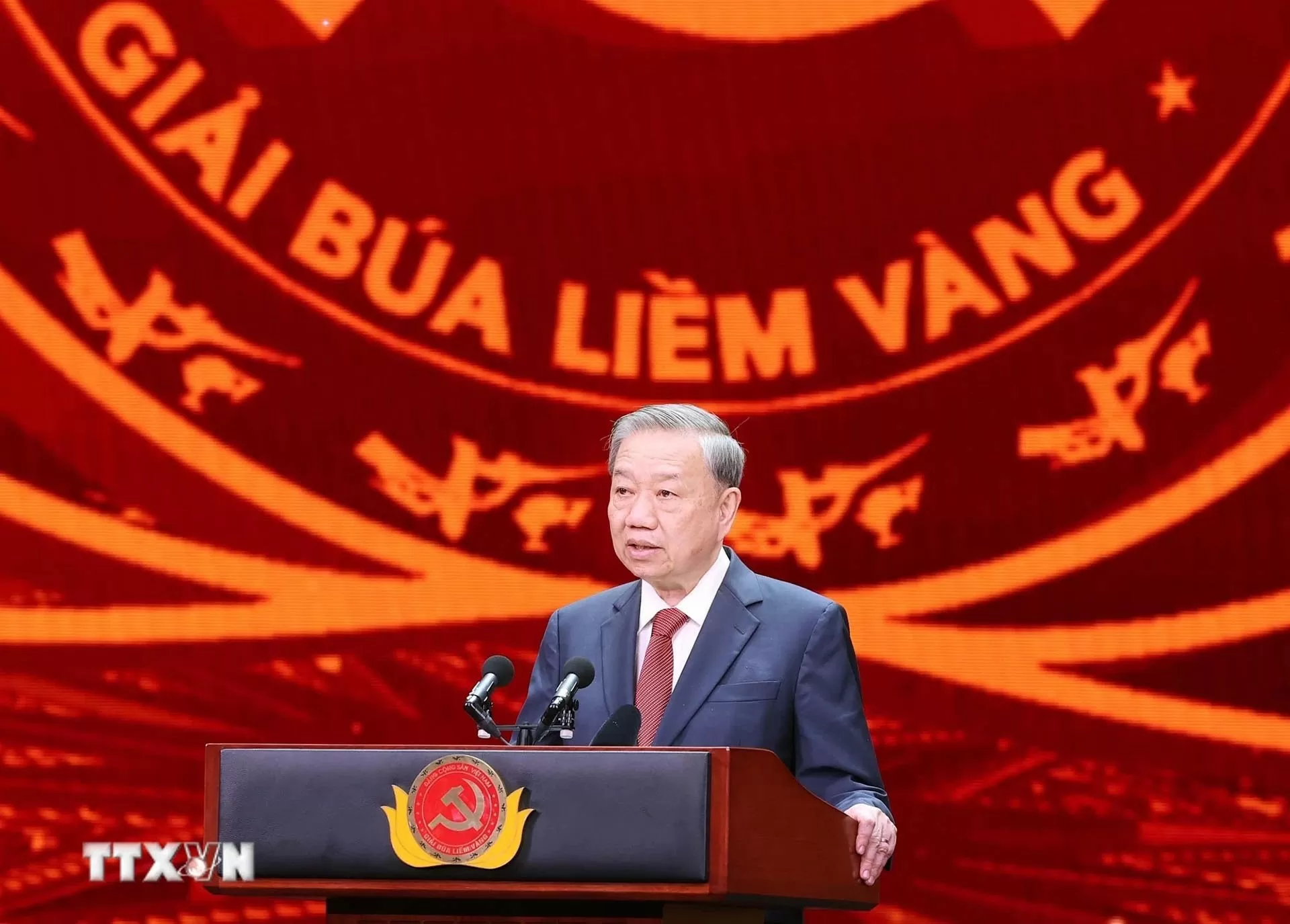 Phát biểu của Tổng Bí thư Tô Lâm tại Lễ trao Giải Búa liềm Vàng lần thứ IX Phát biểu của Tổng Bí thư Tô Lâm tại Lễ trao Giải Búa liềm Vàng lần thứ IX