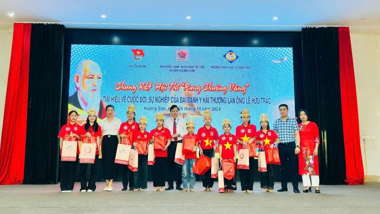 Ban điều hành NNTT huyện Hương Sơn – Hà Tĩnh tổ chức chung kết Hội thi “Tìm hiểu về cuộc đời, sự nghiệp của Đại Danh y Hải Thượng Lãn Ông Lê Hữu Trác ngày 25/10/2024.