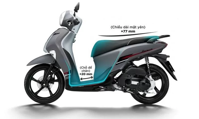 Cận cảnh Yamaha Janus 125 2025 ra mắt tại Việt Nam, giá từ 27 triệu đồng Cận cảnh Yamaha Janus 125 2025 ra mắt tại Việt Nam, giá từ 27 triệu đồng