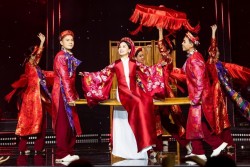 Rực rỡ sắc Xuân và không khí Tết trên sân khấu Gala Nhạc Việt 2025