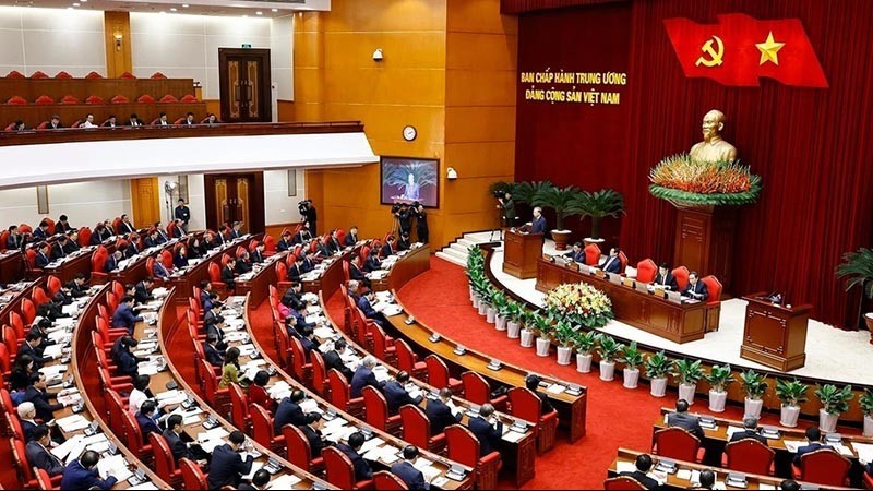 Ngày làm việc thứ nhất của Hội nghị Ban Chấp hành Trung ương Đảng khóa XIII