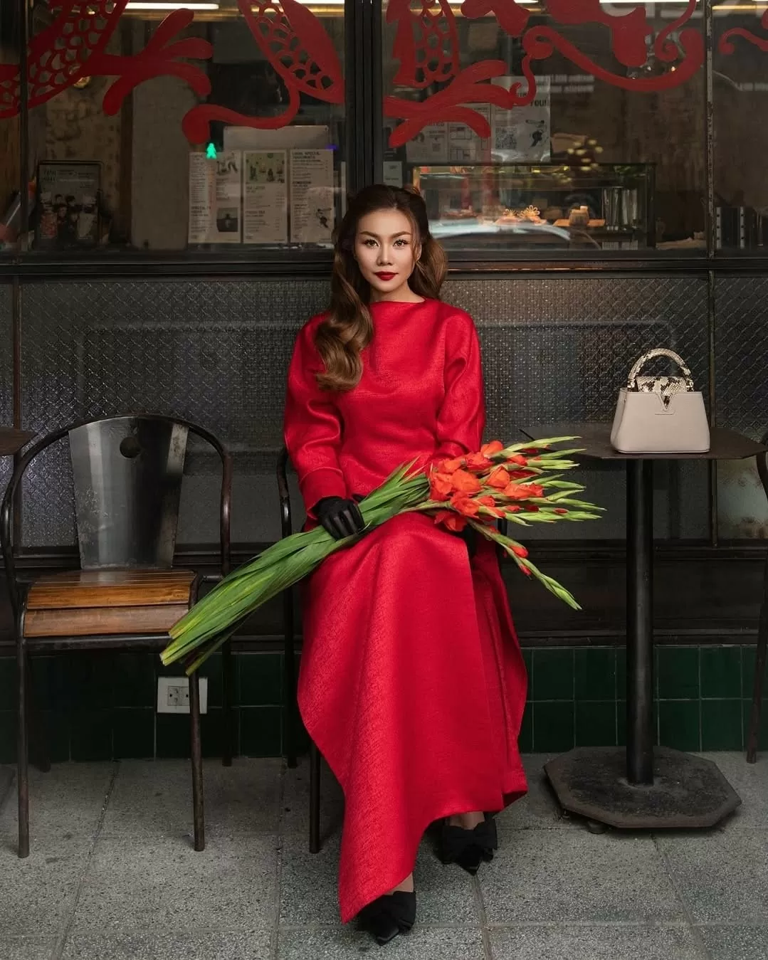 Ngắm sao Việt diện áo dài Tết Ngắm sao Việt diện áo dài Tết