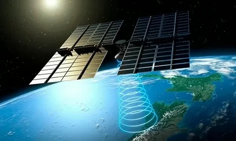 Mô phỏng nhà máy sản xuất điện mặt trời trên quỹ đạo Trái Đất. (Ảnh: Alamy) Mô phỏng nhà máy sản xuất điện mặt trời trên quỹ đạo Trái Đất. (Ảnh: Alamy)