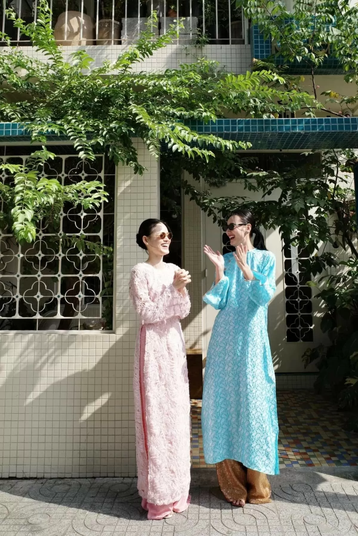 Ngắm sao Việt diện áo dài Tết Ngắm sao Việt diện áo dài Tết