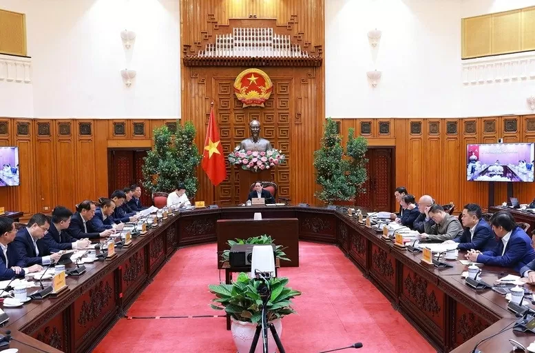 Thủ tướng Chính phủ Phạm Minh Chính phát biểu kết luận cuộc họp về tình hình thực hiện Dự án Cảng hàng không quốc tế Long Thành - Ảnh: VGP/Nhật Bắc Thủ tướng Chính phủ Phạm Minh Chính phát biểu kết luận cuộc họp về tình hình thực hiện Dự án Cảng hàng không quốc tế Long Thành - Ảnh: VGP/Nhật Bắc