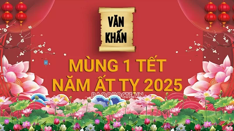 Văn khấn Tết 2025: Bài văn khấn mùng 1 Tết Nguyên đán Ất Tỵ ngắn gọn, chuẩn xác nhất
