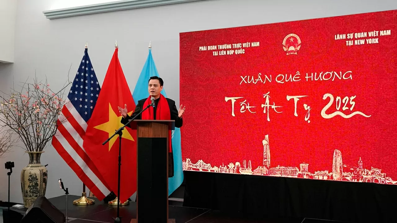 Đại sứ Đặng Hoàng Giang, Trưởng Phái đoàn Thường trực Việt Nam tại Liên hợp quốc Đại sứ Đặng Hoàng Giang, Trưởng Phái đoàn Thường trực Việt Nam tại Liên hợp quốc