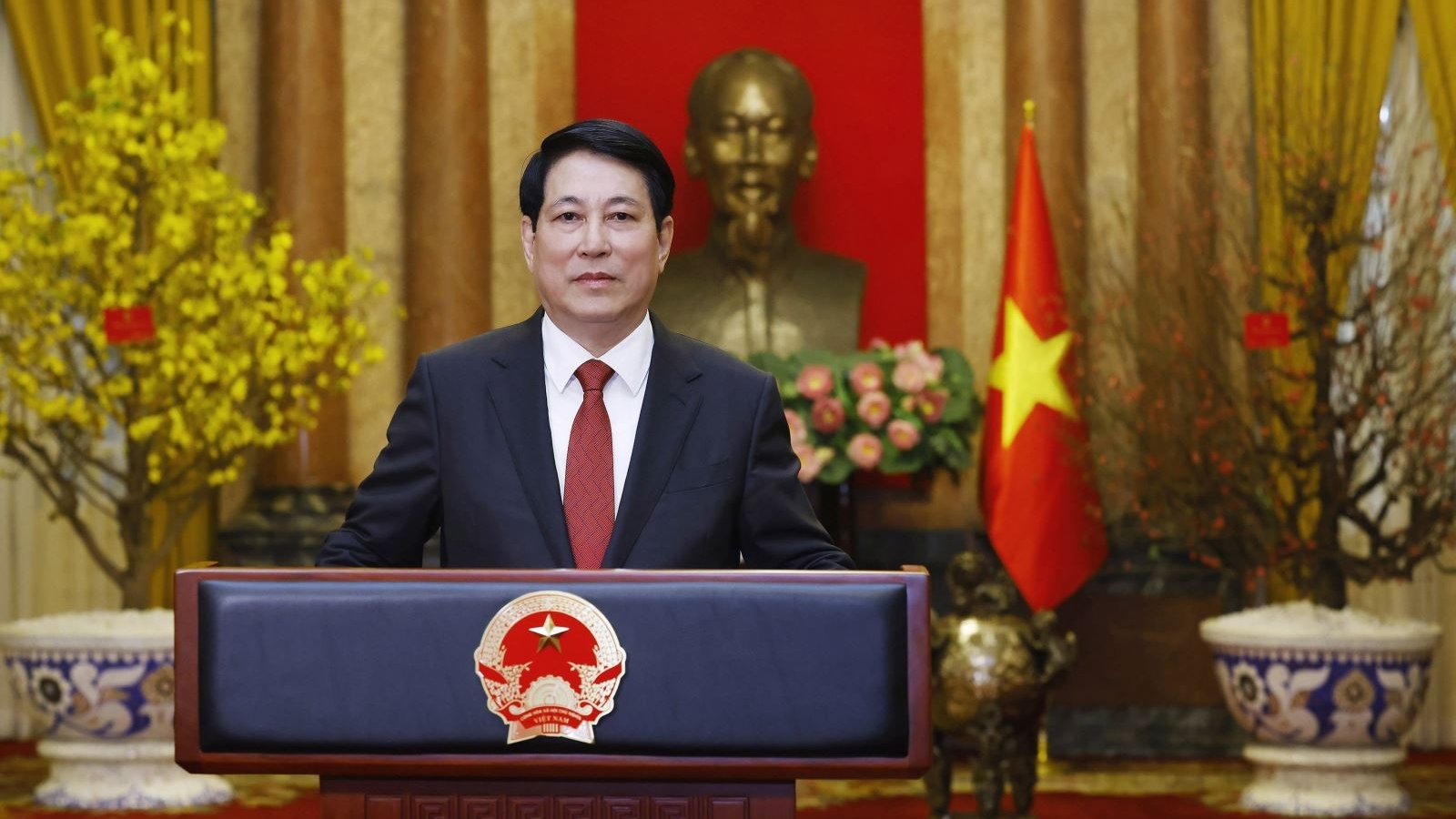 Thông điệp chúc Tết Ất Tỵ 2025 của Chủ tịch nước Lương Cường