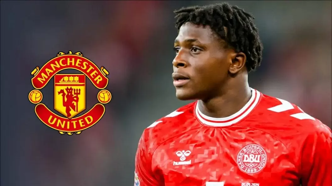 MU đạt thỏa thuận chiêu mộ hậu vệ Patrick Dorgu. (Nguồn: TEAMtalk) MU đạt thỏa thuận chiêu mộ hậu vệ Patrick Dorgu. (Nguồn: TEAMtalk)