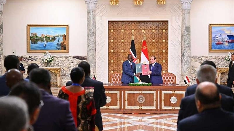 Ký kết 12 thỏa thuận, Ai Cập và Kenya 'bắt tay' làm Đối tác chiến lược toàn diện