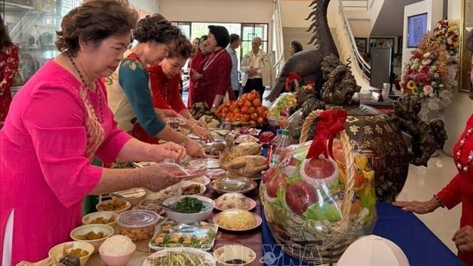 Xuân Ất Tỵ 2025: Kiều bào Thái Lan rộn ràng đón Xuân, nhớ Bác