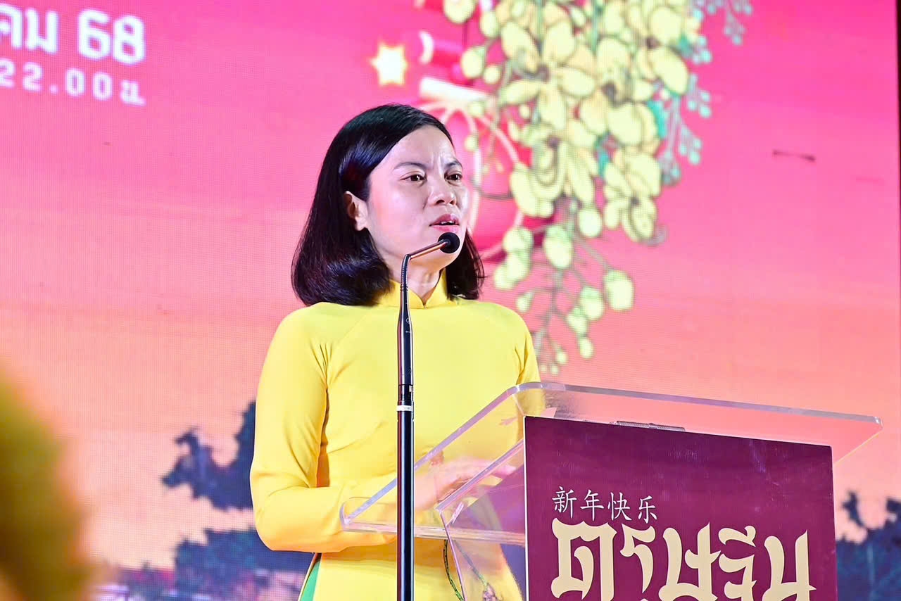 Tết cộng đồng ba nước Việt Nam-Thái Lan-Trung Quốc lần đầu tiên được tổ chức tại Khon Kaen