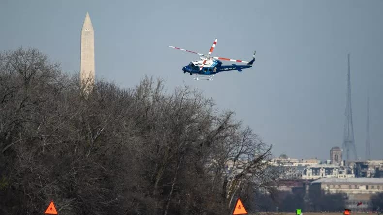 Mỹ hạn chế trực thăng trên bầu trời thủ đô Washington sau thảm họa hàng không lịch sử