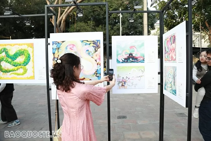 Náo nức Hội chữ Xuân Ất Tỵ 2025 Náo nức Hội chữ Xuân Ất Tỵ 2025