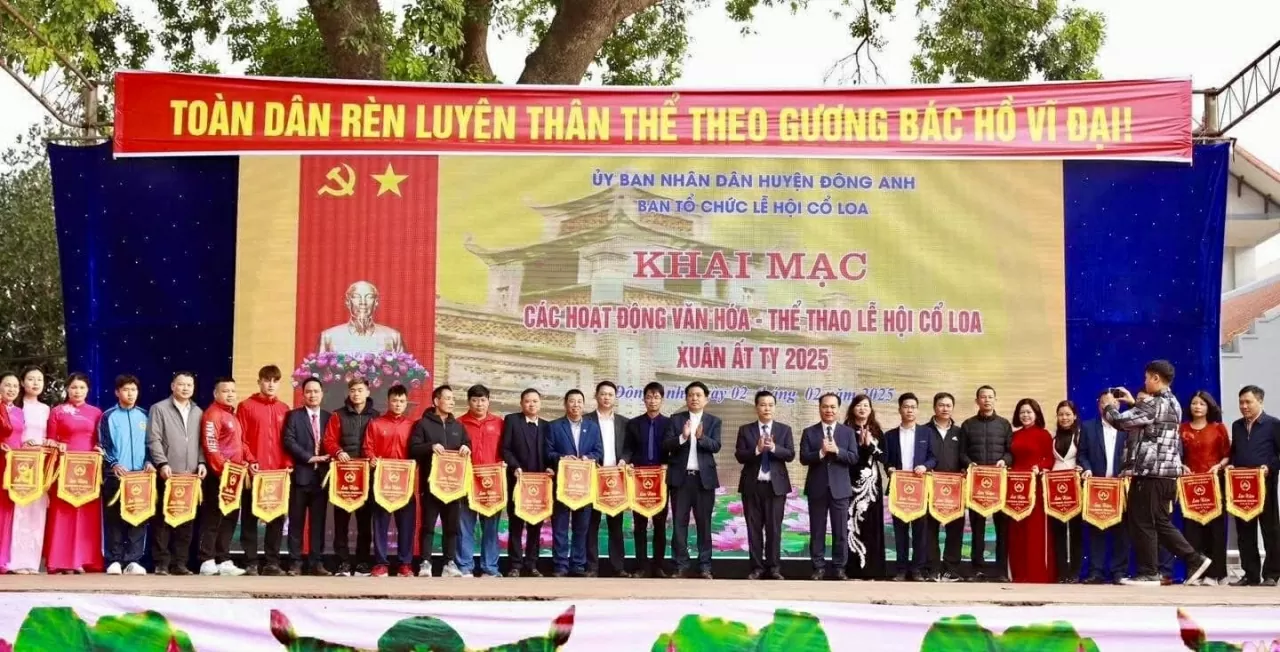 Tưng bừng Tuần văn hóa lễ hội Cổ Loa (Hà Nội) năm 2025 Tưng bừng Tuần văn hóa lễ hội Cổ Loa (Hà Nội) năm 2025