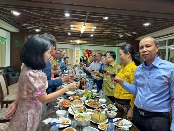 Không khí đón Tết Ất Tỵ 2025 đậm đà bản sắc dân tộc tại Khon Kaen, Thái Lan Không khí đón Tết Ất Tỵ 2025 đậm đà bản sắc dân tộc tại Khon Kaen, Thái Lan