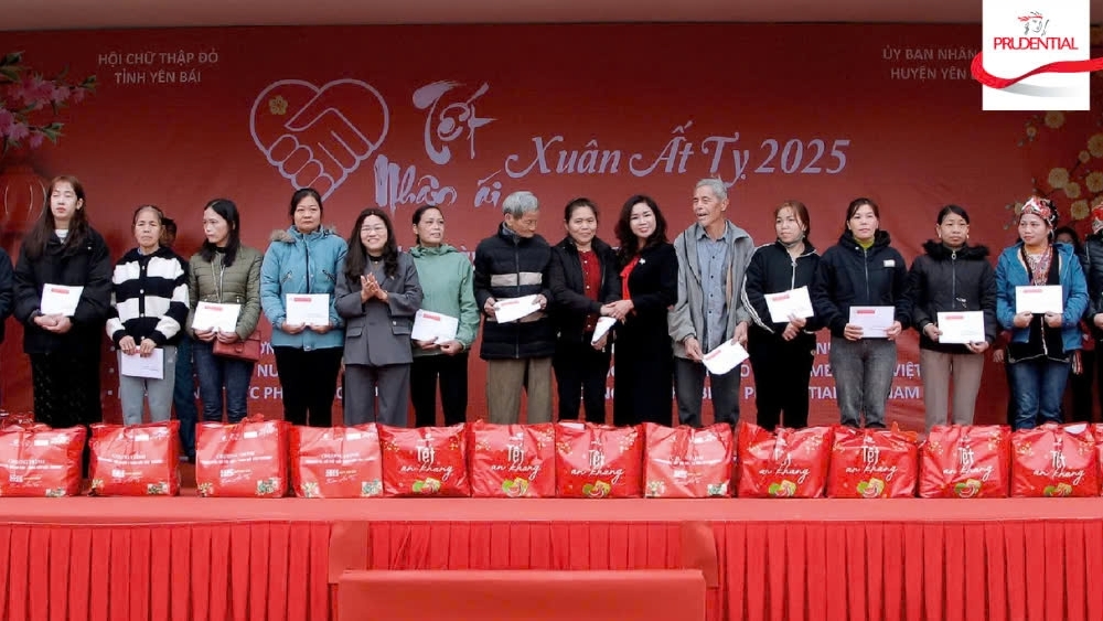 Prudential lan tỏa Tết Nhân ái, tổng kết một năm lan tỏa các tác động tích cực vì cộng đồng