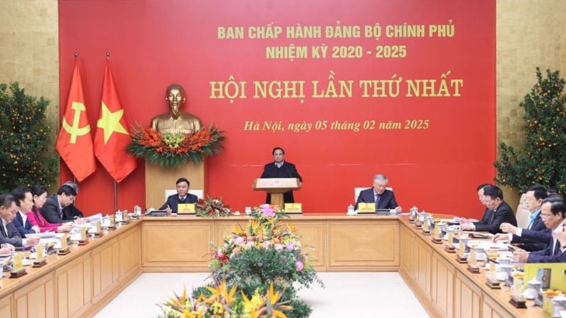 Hội nghị lần thứ nhất Ban Chấp hành Đảng bộ Chính phủ nhiệm kỳ 2020-2025
