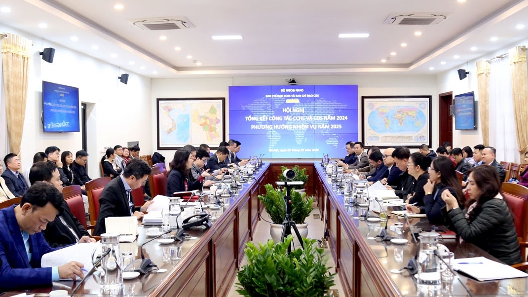 Bộ Ngoại giao tổng kết công tác cải cách hành chính, chuyển đổi số năm 2024 và phương hướng năm 2025