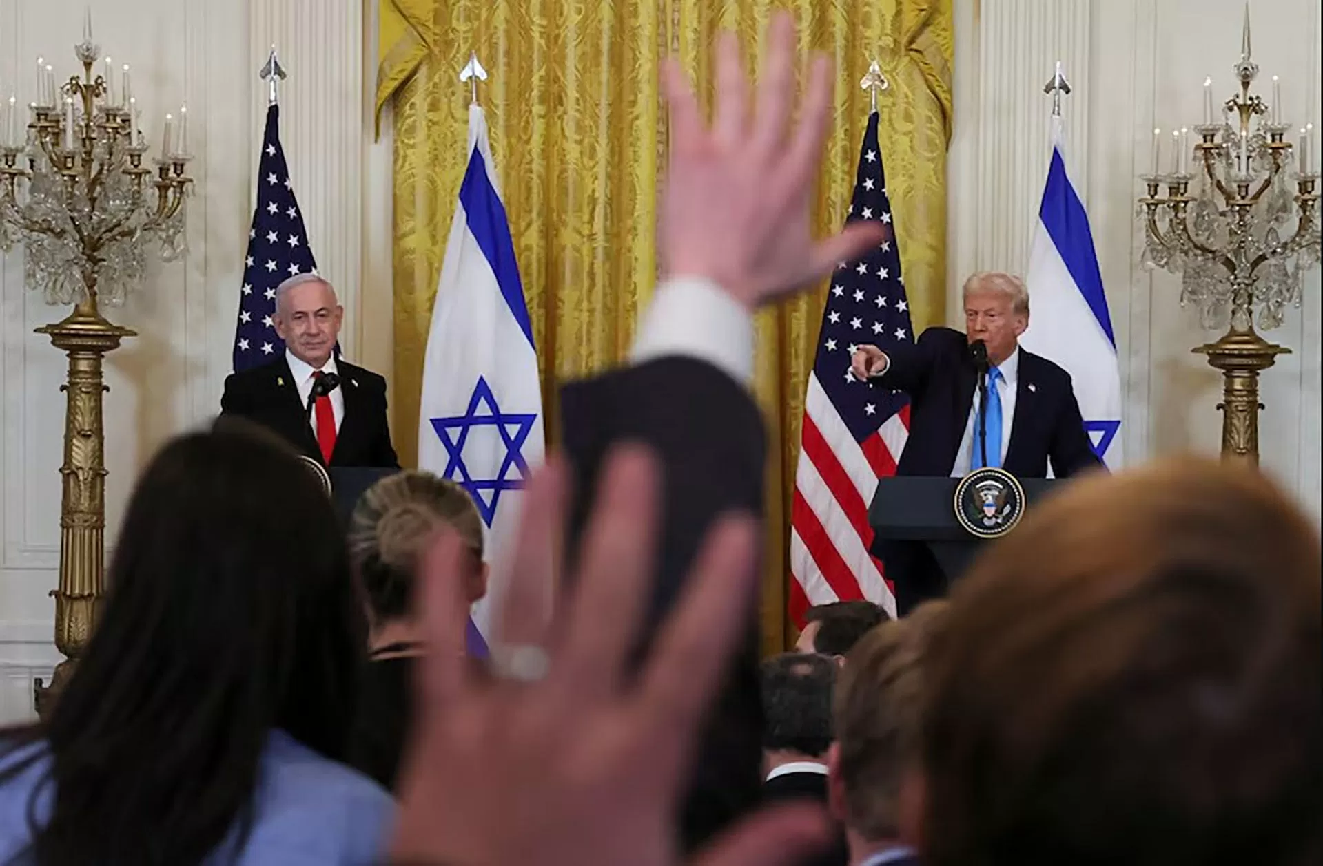 Những vấn đề trọng tâm trong cuộc gặp Trump-Netanyahu Những vấn đề trọng tâm trong cuộc gặp Trump-Netanyahu