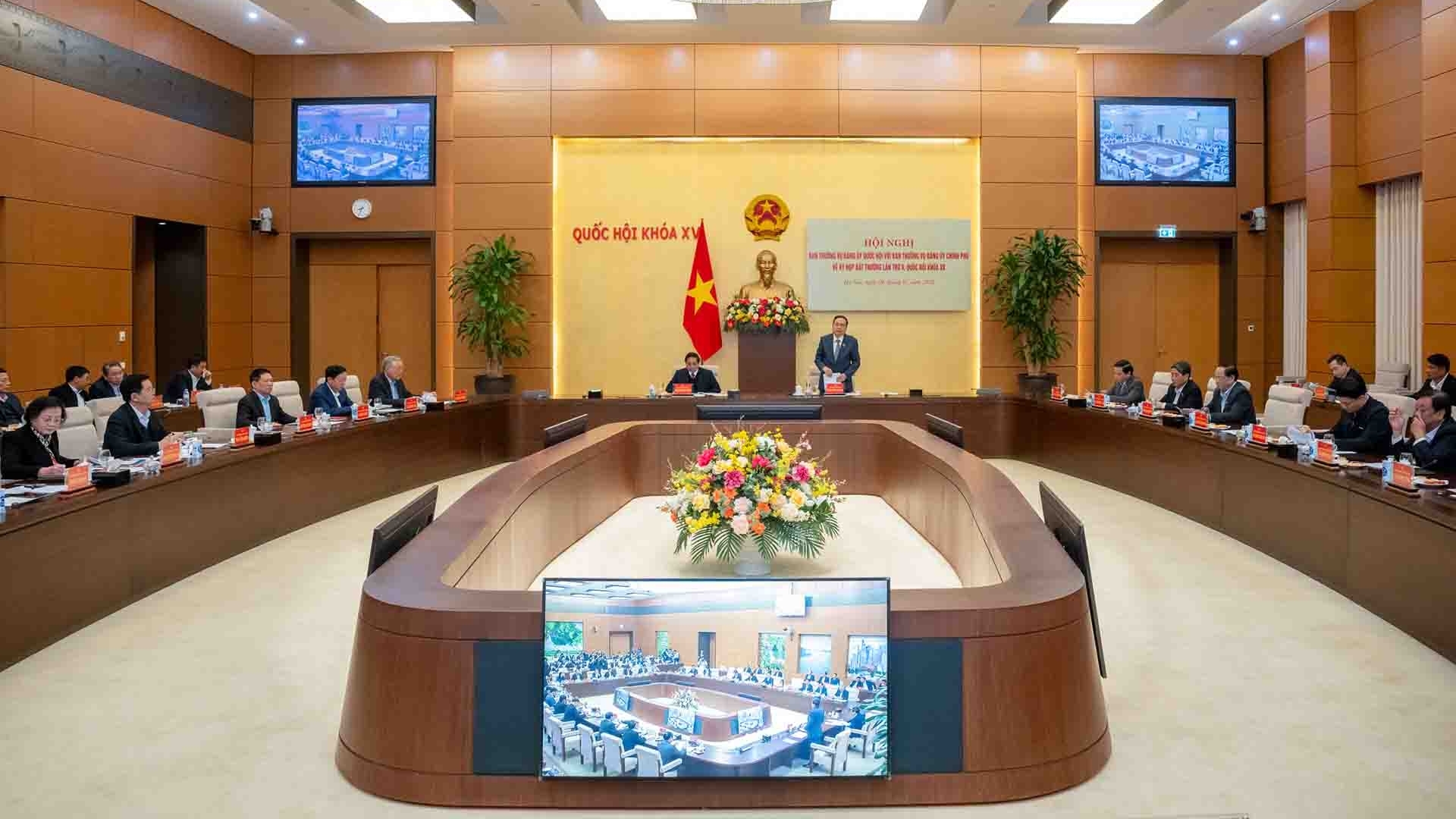 Bảo đảm chất lượng, tiến độ các nội dung trình Quốc hội tại Kỳ họp bất thường lần thứ 9