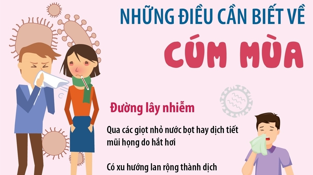 Việt Nam ghi nhận hơn 289.000 ca nhiễm cúm mùa, nguyên nhân, biểu hiện và cách phòng tránh