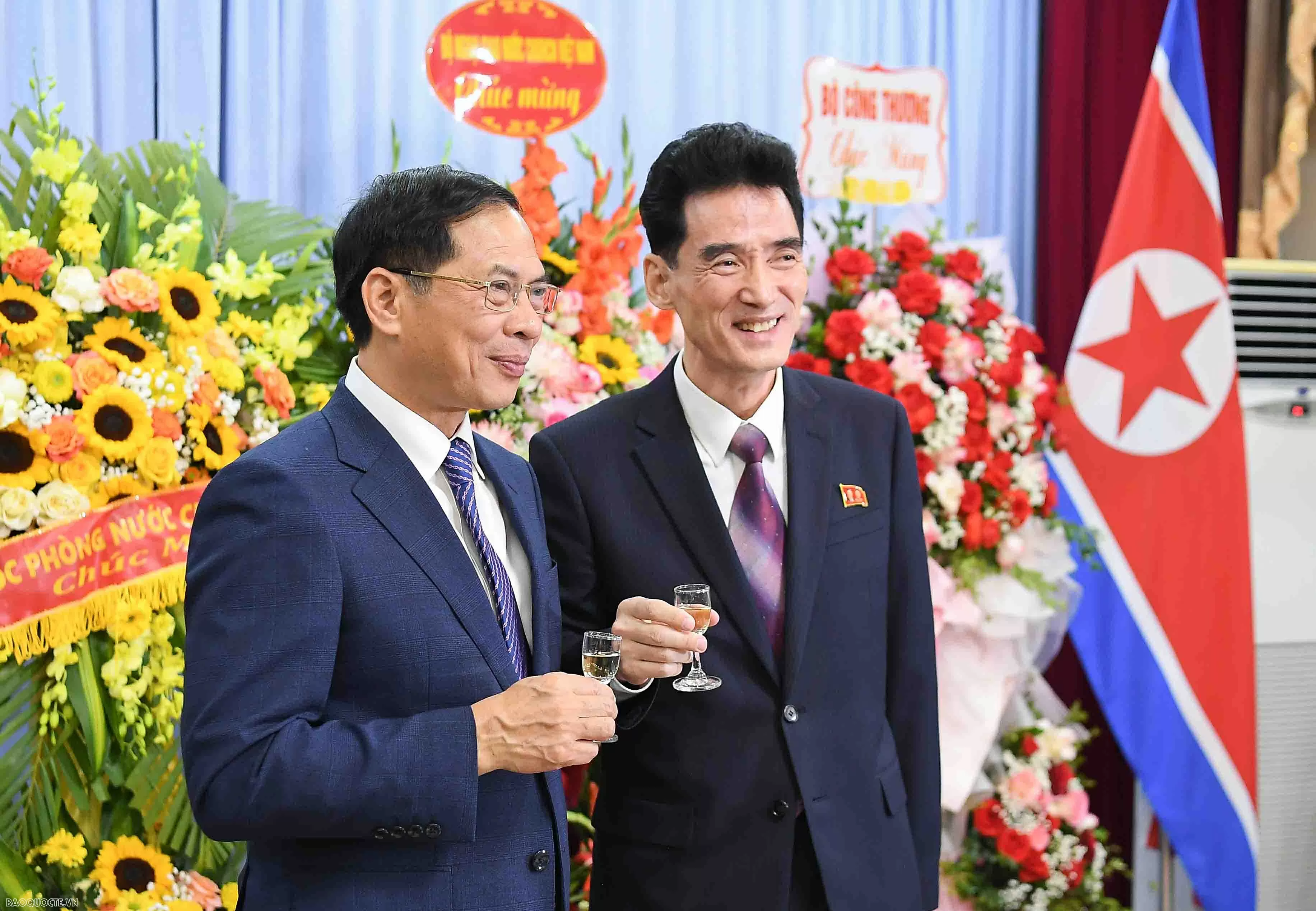 Lễ kỷ niệm 75 năm ngày thiết lập quan hệ ngoại giao Việt Nam-Triều Tiên Việt Nam Triều Tiên