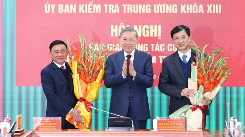 Kiện toàn nhân sự lãnh đạo góp phần tăng cường sức mạnh của Ủy ban Kiểm tra Trung ương trong tình hình mới