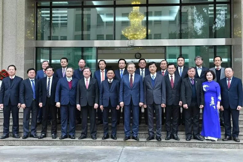 Tổng Bí thư Tô Lâm dự Hội nghị bàn giao công tác của Chủ nhiệm Ủy ban Kiểm tra Trung ương Tổng Bí thư Tô Lâm dự Hội nghị bàn giao công tác của Chủ nhiệm Ủy ban Kiểm tra Trung ương