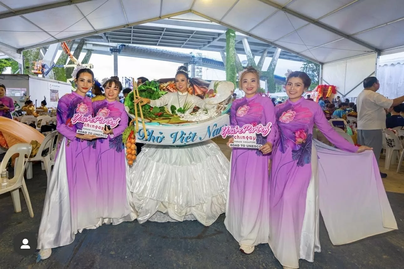 Việt Nam gây ấn tượng sâu sắc tại lễ hội văn hóa Chingay Parade 2025 ở Singapore Việt Nam gây ấn tượng sâu sắc tại lễ hội văn hóa Chingay Parade 2025 ở Singapore