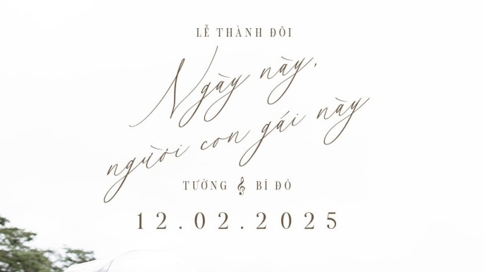 Vũ Cát Tường thông báo về lễ cưới với bạn gái