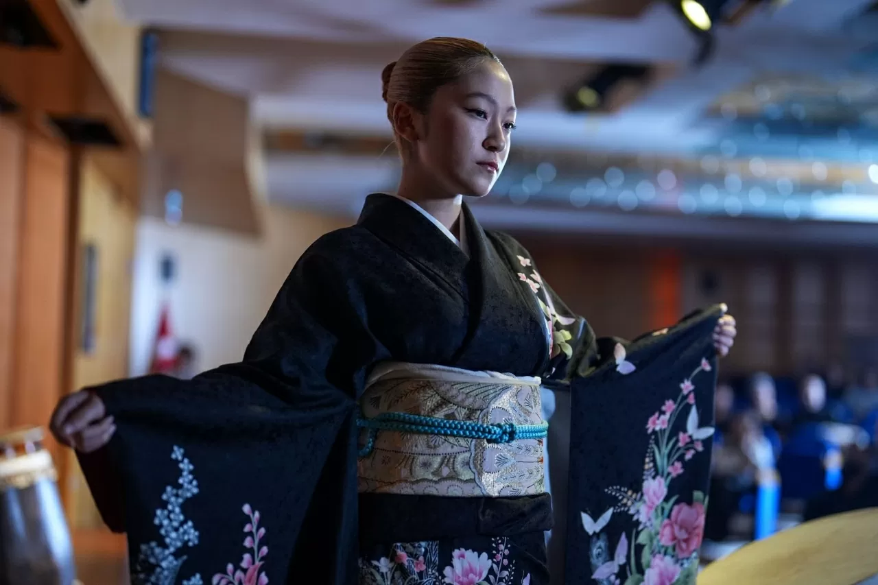 Trình diễn thời trang Thổ Nhĩ Kỳ-Nhật Bản nhân kỷ niệm 100 năm thiết lập quan hệ ngoại giao. (Nguồn: Anadolu) Trình diễn thời trang Thổ Nhĩ Kỳ-Nhật Bản nhân kỷ niệm 100 năm thiết lập quan hệ ngoại giao. (Nguồn: Anadolu)