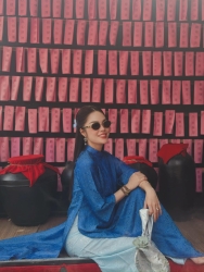 Sao Việt diện áo dài Xuân: Dương Cẩm Lynh dịu dàng, tinh tế; Hoa hậu Ý Nhi nữ tính